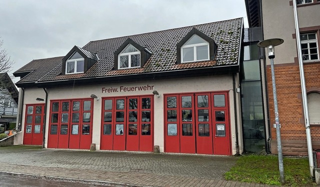 Die Erweiterung des Feuerwehrgertehau...oen Investitionsvorhaben Gottenheims.  | Foto: Mario Schneberg