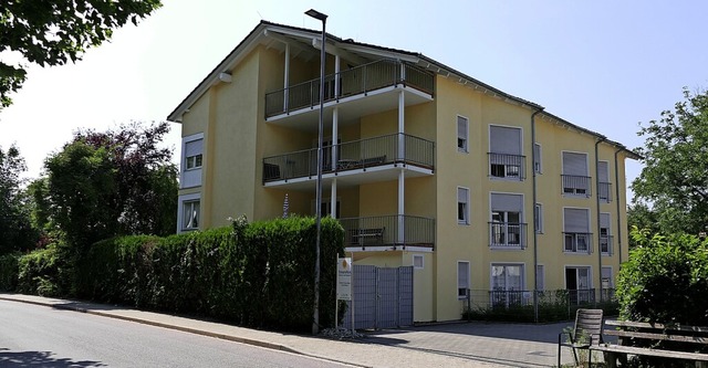 Das  Pflegeheim &#8222;Sonnehain&#8220...m Anbau sollen 25 Wohnungen entstehen.  | Foto: Hans-Peter Mller