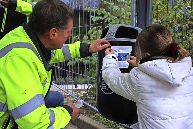 Sticker gegen Vermllung