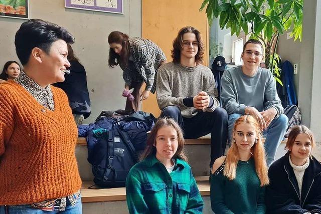 Wie junge Ukrainer nach der Flucht den Schulwechsel am Gymnasium Schnau meistern