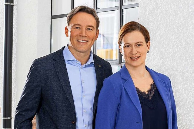 Andreas Buff und Corinna Pfaff, die Firmenleitung  | Foto: Lifestyle Photodesign
