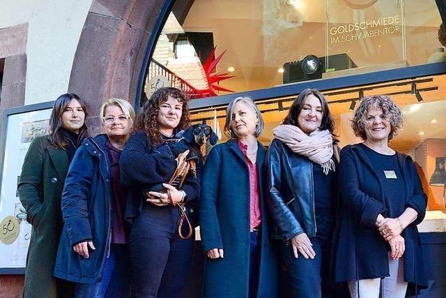 Goldschmiede in Freiburgs Schwabentor ist fest in Frauenhand – seit 50 Jahren