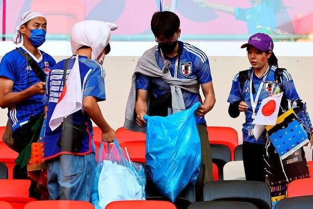 Japanische Reinheitskultur sorgt bei Fußball-WM in Katar für Aufsehen