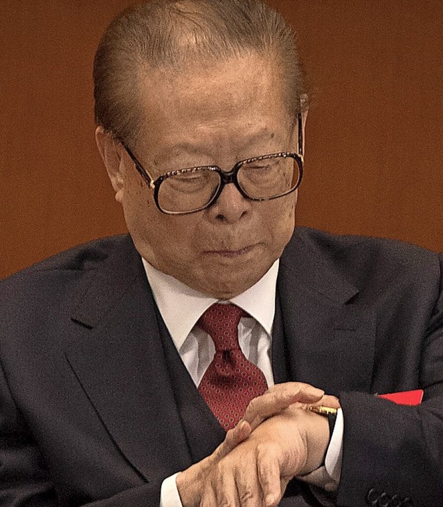 Jiang Zemin  | Foto: Mark Schiefelbein (dpa)