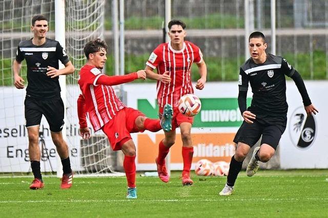 Harte Landung in der Realität für die A-Junioren des SC Freiburg