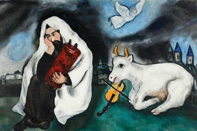Ein Engelssturz als Vorahnung: Marc Chagall in Frankfurt