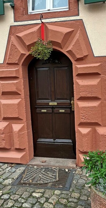 In der Wallstraße 5 lebte einst die jüdische Familie Auerbacher.  | Foto: Sarah Trinler