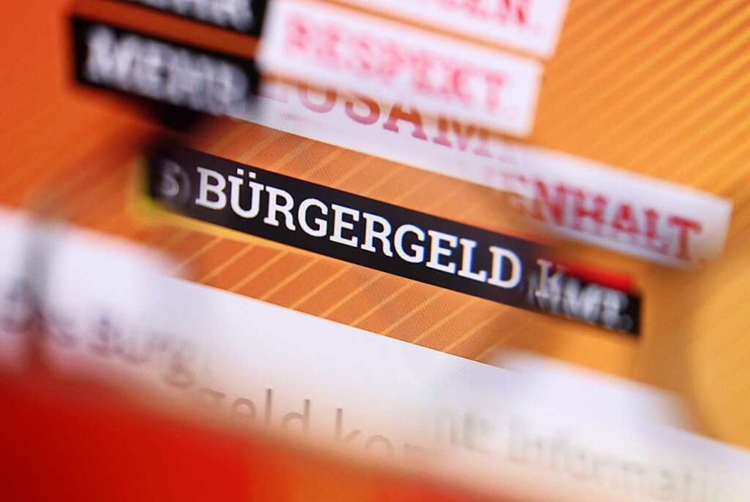 Am 1. Januar kommt das Brgergeld, Lei... erhalten die neuen Stze automatisch.  | Foto: Karl-Josef Hildenbrand (dpa)