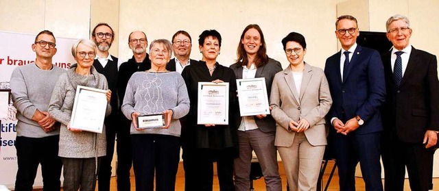 Landes-Justizministerin Marion Gentges...r von 2019 sind auf dem Bild zu sehen.  | Foto: Heidi Fel