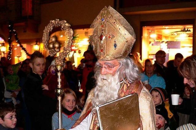 Nikolausstadt Elzach begrt wieder den Schutzpatron