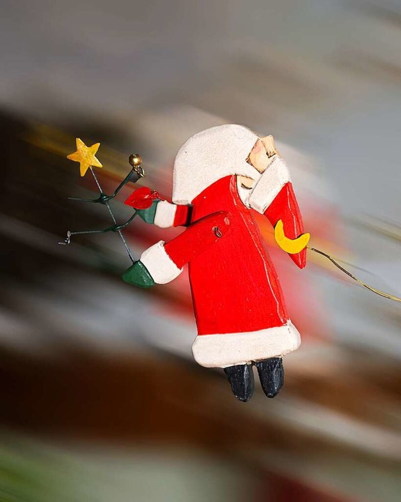 Da fliegt gerade der  Nikolaus vorbei.   | Foto: Wolfgang Scheu