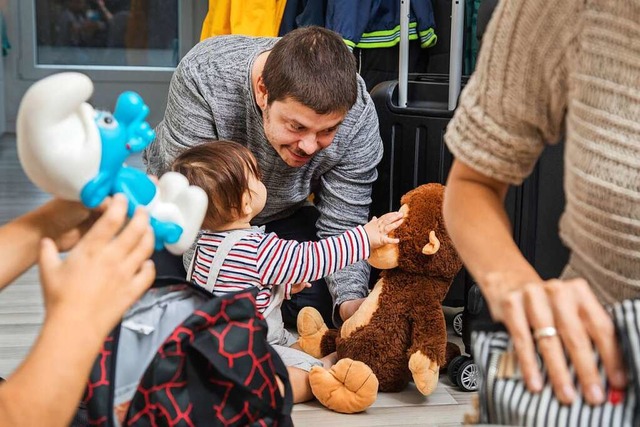 Mal Babysprache zu nutzen, ist nicht s... am besten durch die richtige Sprache.  | Foto: Christin Klose (dpa)