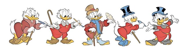 Dagobert Duck gibt es seit 75 Jahren.  | Foto: 2022 Egmont Ehapa Media/Disney