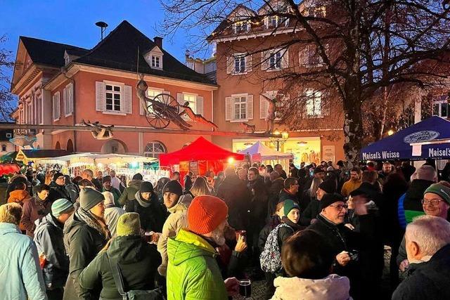 Der Kalte Markt in Schopfheim ist endlich zurück