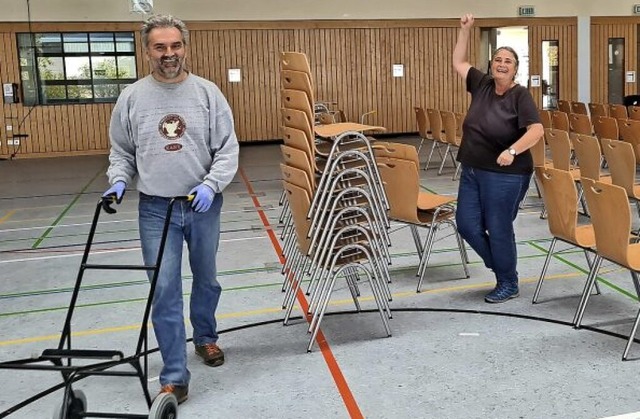 Inge und Robert Kreiner bilden zusamme...uppe von &#8222;Kultur Ohlsbach&#8220;  | Foto: Carola Bruhier