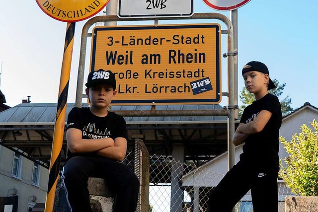 Die beiden Brder Jamie und Luke Wame...Rap ber Weil am Rhein verffentlicht.  | Foto: Wamer