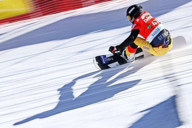 Snowboardcrosser Leon Ulbricht aus Lörrach hat das Renn-Gen