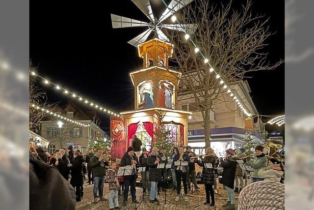 Der Weihnachtsmarkt in Bad Krozingen ist eröffnet