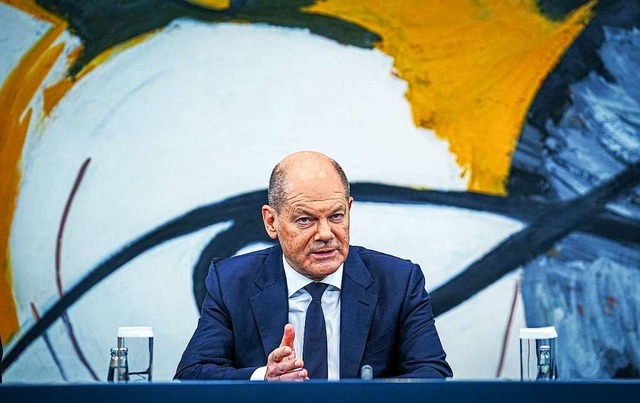 Ministerprsidentenkonferenz bei Scholz bringt den Durchbruch.  | Foto: Kay Nietfeld (dpa)