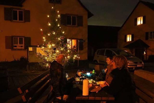 Efringen-Kirchen hat nun doch einen beleuchteten Weihnachtsbaum
