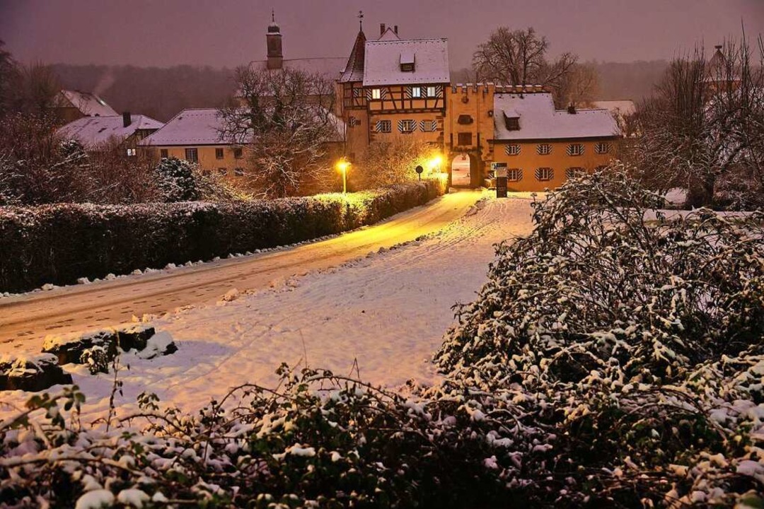 Schloss Beuggen zur Winterzeit. Die He...uers gilt es viele Regeln zu beachten.  | Foto: Lebeuch
