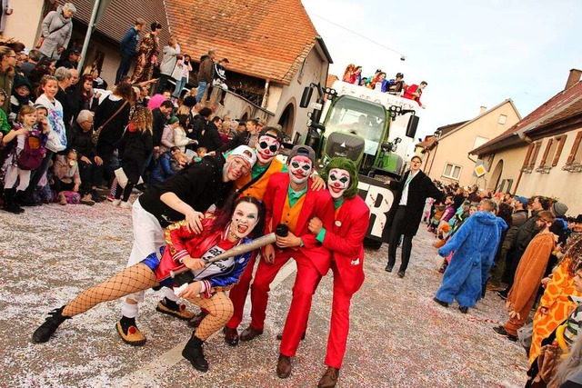 Tausende Teilnehmer und Besucher zhlt...takulrsten Umzge im ganzen Breisgau.  | Foto: Mario Schneberg