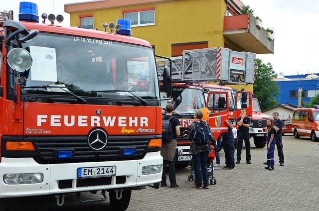 Veranstaltet die Feuerwehr zuknftig F...beim Verkauf etwa von Speisen fllig.   | Foto: Gerhard Walser