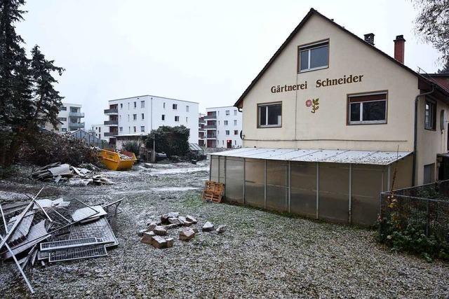 Auf dem Areal der Freiburger Grtnerei Schneider entsteht ein Generationen-Wohnprojekt