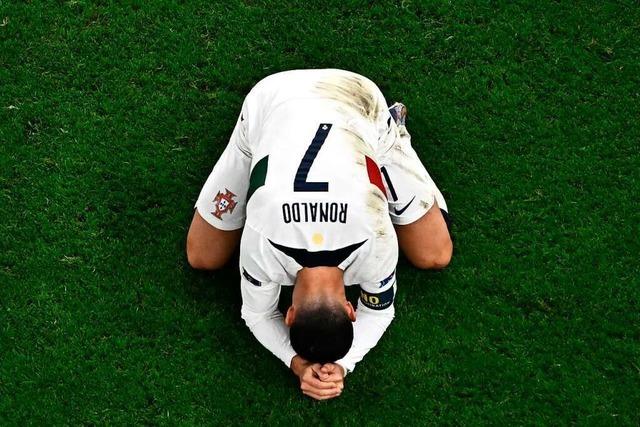 Ronaldo weint nach Portugals WM-Aus – und muss sich der Zukunftsfrage stellen