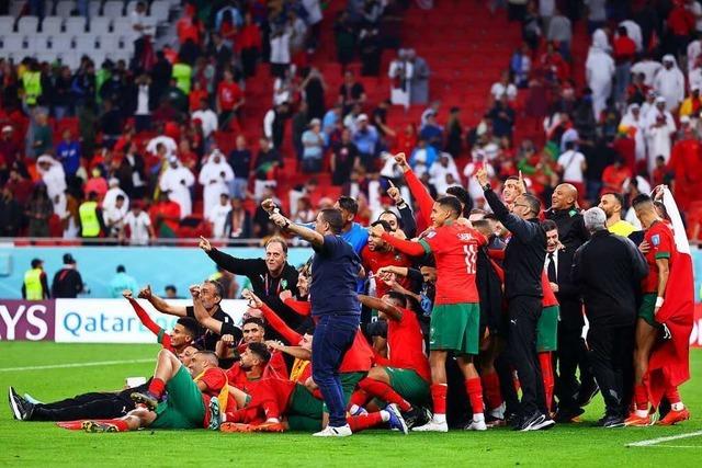 Warum wird Marokkos Mannschaft so gefeiert?
