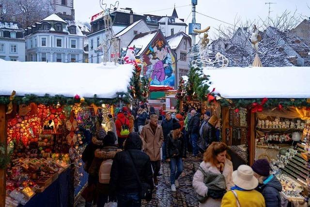 Der Basler Weihnachtsmarkt verzeichnet in diesem Jahr ein großes Interesse