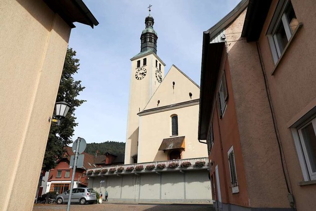 Der  Stundenschlag der katholischen Kirche in Seelbach strt eine Anwohnerin.  | Foto: Christoph Breithaupt