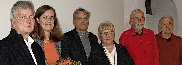Die knftige Brgermeisterin Caroline ...ebs und  Wolfgang Kirschke (von links)  | Foto: Regine Ounas-Krusel