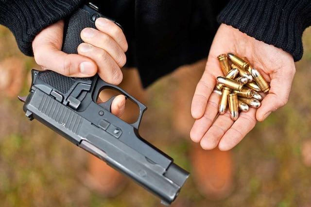 Pistolen gehren nicht in die Hnde vo...rn&#8220;, sagt Innenministerin Faeser  | Foto: MARTIN RUETSCHI