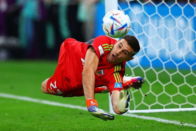 Argentiniens Torhter Emiliano Martinez  | Foto: Tom Weller (dpa)