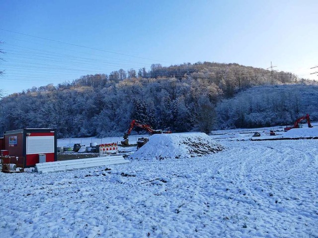 Whrend im Baugebiet Scherracker die E...reit um die Festsetzung der Baupreise.  | Foto: Martina David-Wenk