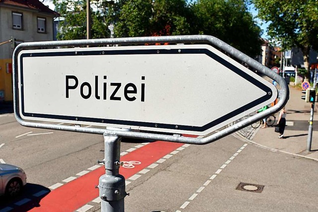 Hinweise an die Polizei  | Foto: Thomas Kunz