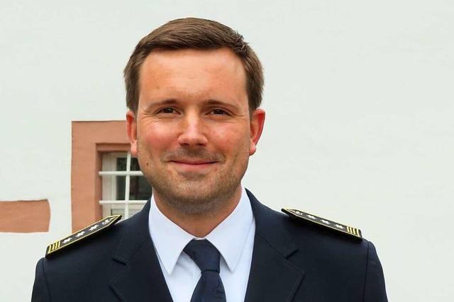 Kommandant Manuel Mller verlsst die Feuerwehr Lrrach