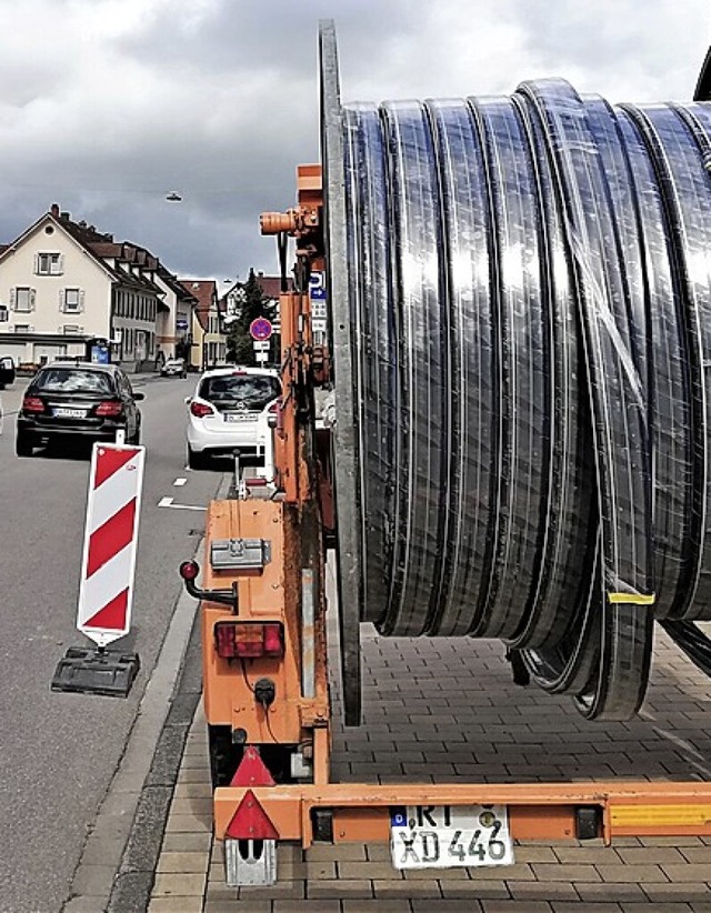 Weitere Breitbandkabel sollen in Lahr verlegt werden.  | Foto: Wolfgang Beck