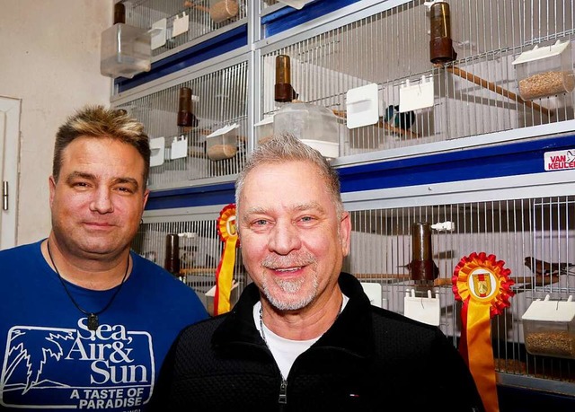 Ralf Beha (links) und Markus Mller ne...Meisterschaften in Bad Salzuflen teil.  | Foto: Eva Korinth