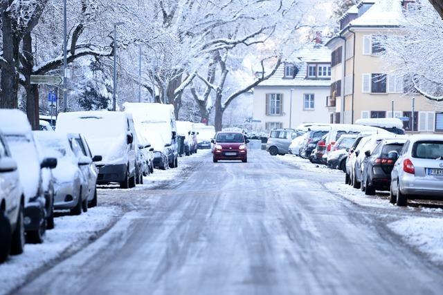 Reihenweise Glatteis-Unflle in Sdbaden – und weiterer Eisregen droht