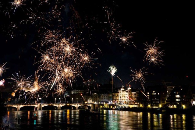 Das Feuerwerk um 0.30 Uhr an Neujahr in Basel fllt wieder aus.  | Foto: Kanton Basel-Stadt: www.bs.ch/bilddatenbank