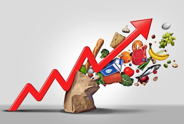 Die Inflation ist im vergangenen Jahr ...kt sich auf das Einkaufsverhalten aus.  | Foto: freshidea - stock.adobe.com