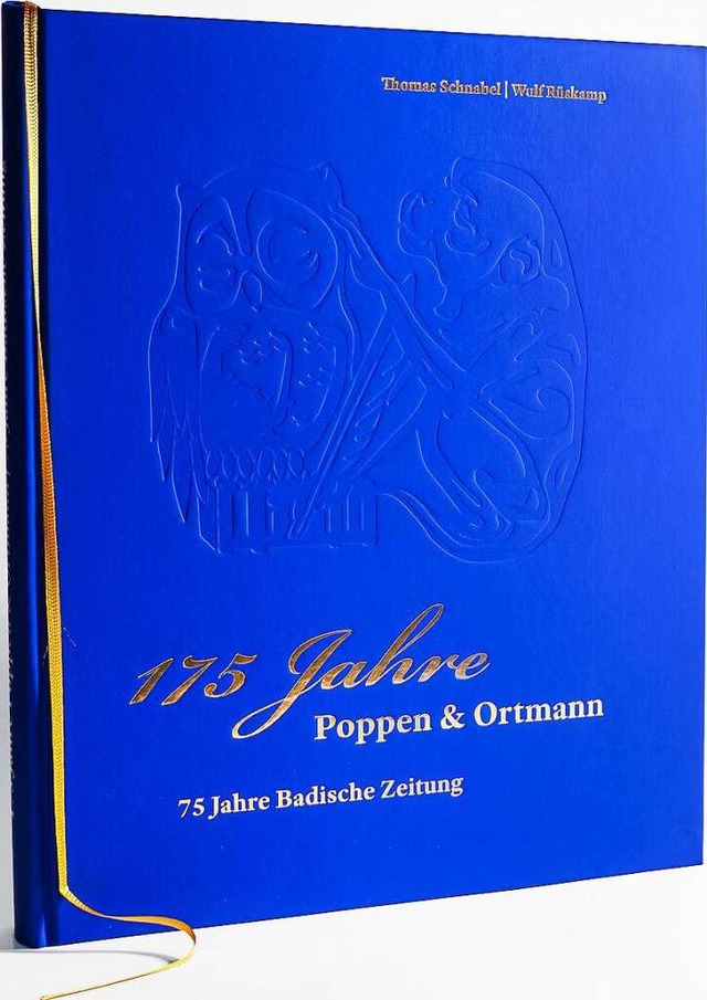 175 Jahre auf 300 Seiten: Ein Buch bel...er Verlegerfamilie Poppen und Ortmann.  | Foto: PO&BZ