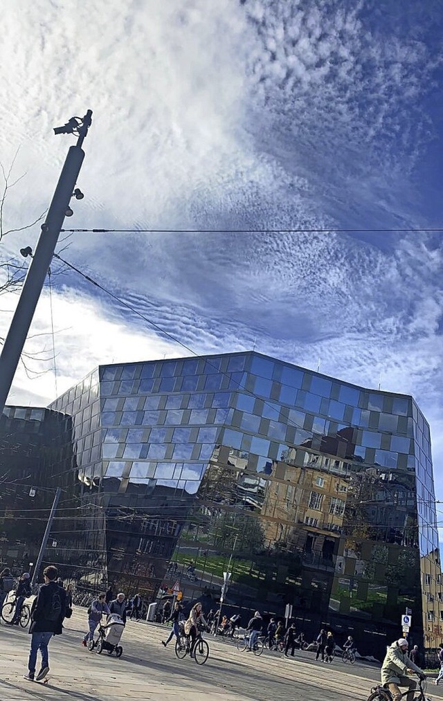 Der Platz der Alten Synagoge mit Blick...u den beliebtesten Orten in Freiburg.   | Foto: Privat