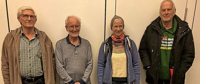 Die vier neuen Sprecher der IG Velo  (... Claudia Foljanty und Hartmut Schmidt.  | Foto: IG Velo