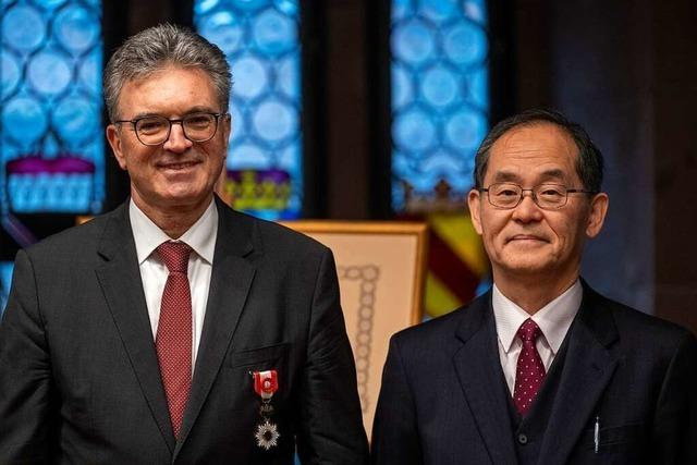 Ein japanischer Orden für Freiburgs ehemaligen Oberbürgermeister Dieter Salomon