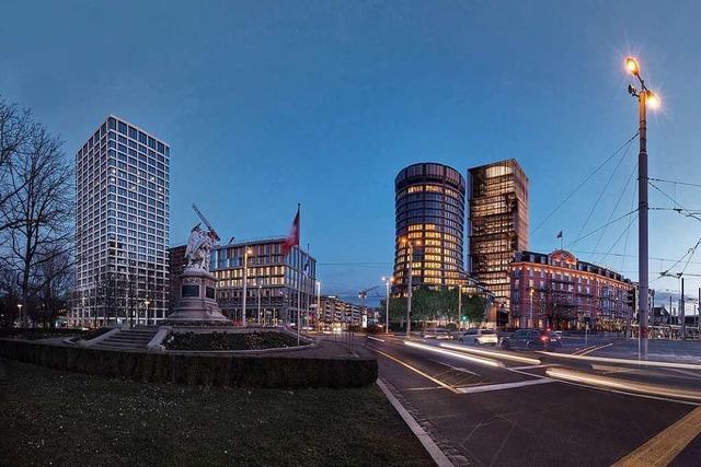 Internationale Bank plant im Basler Stadtzentrum das nächste Hochhaus