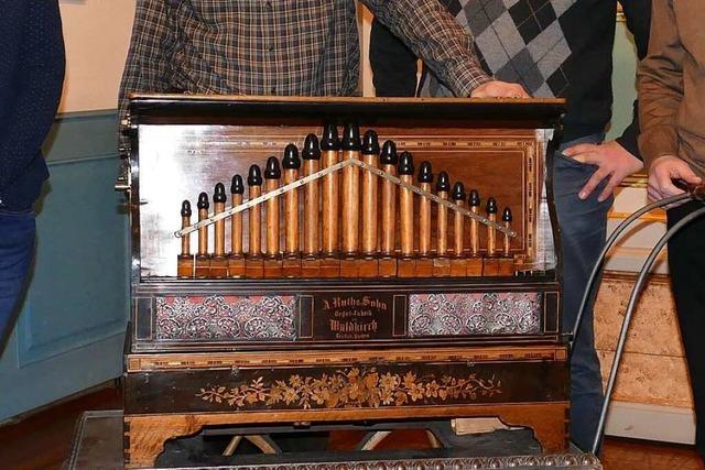 Restauriertes Harmonipan kehrt ins Elztalmuseum zurück