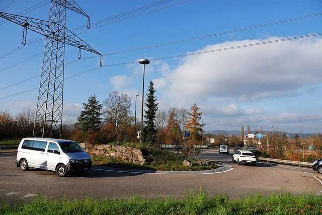 Ampeln ersetzen Kreisverkehr am A3-Anschluss Rheinfelden Ost